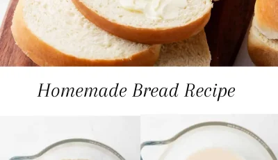Homemade Bread Recipe