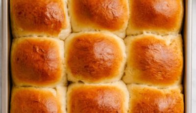 Soft and Buttery Homemade Dinner Rolls