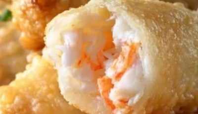 Crab Rangoon Egg Rolls